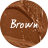 brown