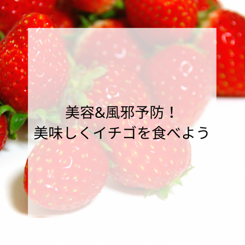 新鮮ないちごを美味しく食べよう🍓